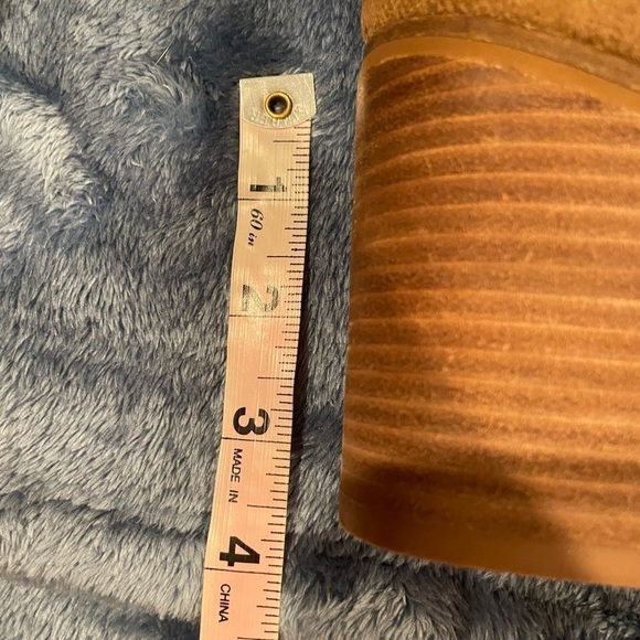 Oasis Society Vegan Suade Leather Camel Boots - Picture 11 of 11